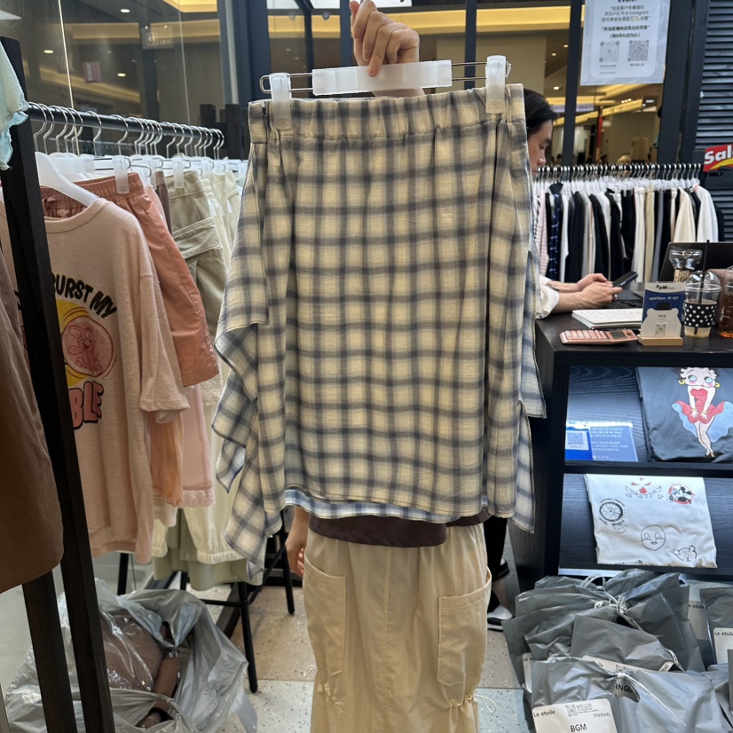 LE ETOILE韓國東大門代購女裝新品26春夏26夏季休閑短裙SLe etoile短裙