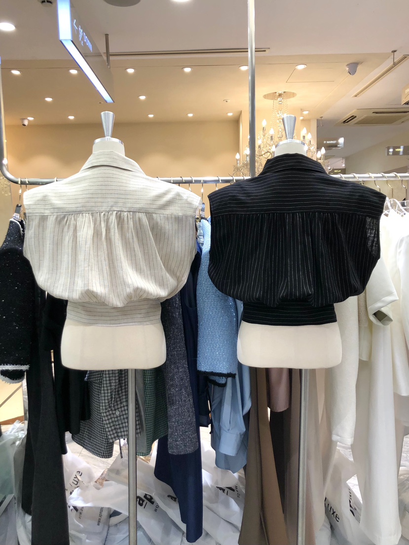 WORK SHOP韓國直郵實拍女裝新品熱賣休閑人氣襯衫蕾絲衫SWork_shop襯衫/蕾絲衫