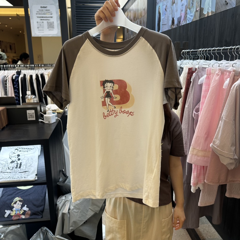 LE ETOILE韓國東大門直郵女裝新品26春夏推薦休閑職業T恤Le etoileT恤圖色1