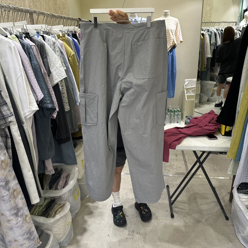 REFLAT韓國代購女士新品26夏季推薦時尚職業熱賣休閑褲口袋REFLAT休閑褲