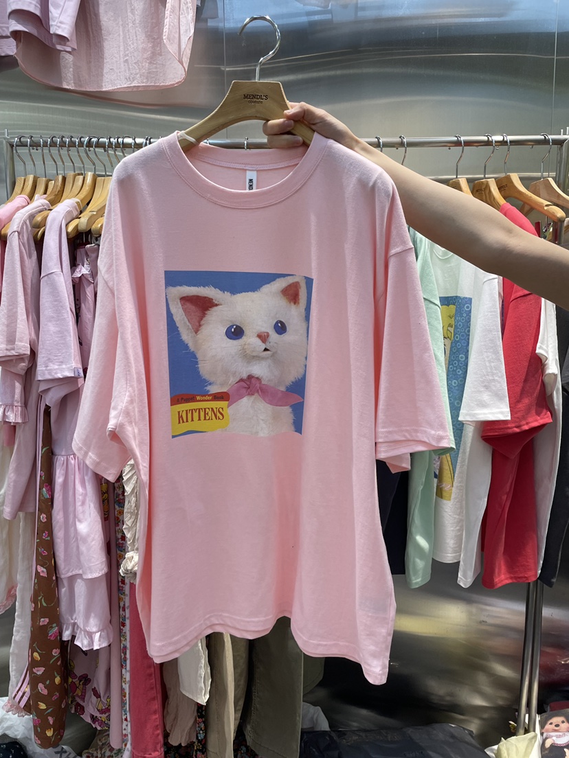 MENDL S韓國東大門直郵女士新款人氣休閑時尚熱賣推薦T恤MENDL ST恤圖色2
