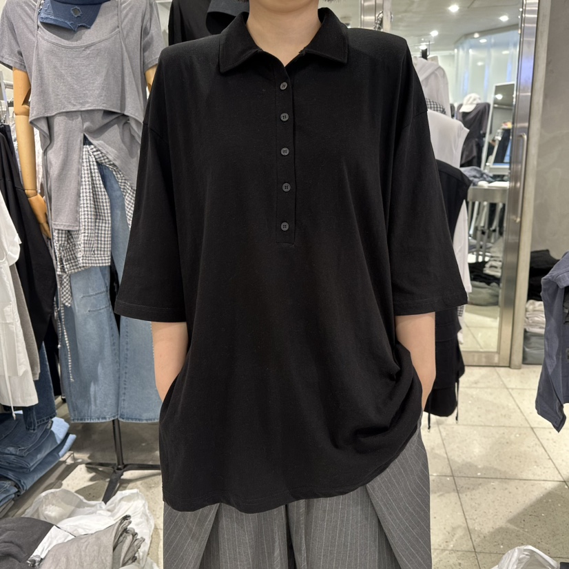 HERTZ-P韓國直郵實拍女士新款推薦休閑26夏季26春夏職業T恤HERTZ-PT恤圖色3