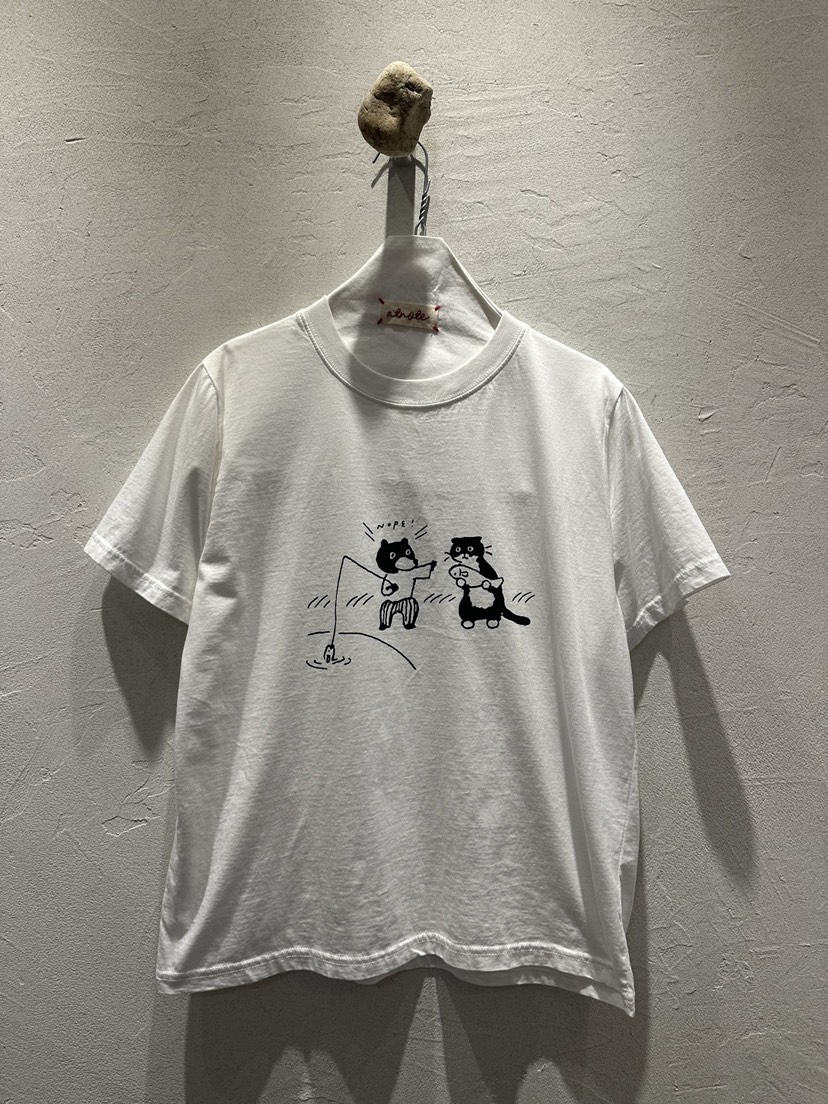 AT NOTE東大門實拍韓國女裝新款26春夏熱賣推薦26夏季T恤AT NOTET恤圖色1白色