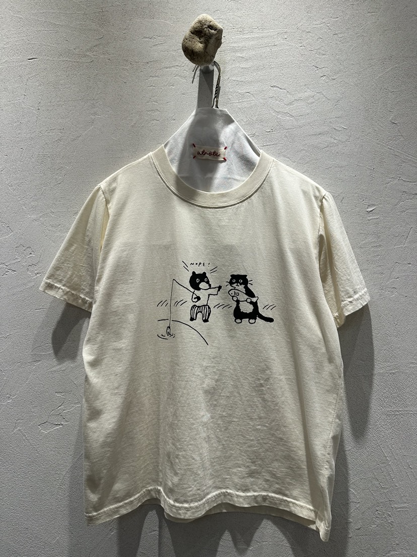 AT NOTE東大門實拍韓國女裝新款26春夏熱賣推薦26夏季T恤AT NOTET恤圖色2米色