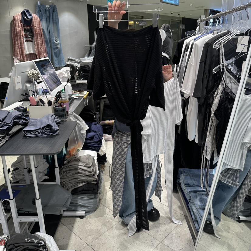 HERTZ-P韓國東大門直郵女裝新品推薦休閑26春夏職業T恤SHERTZ-PT恤圖色2