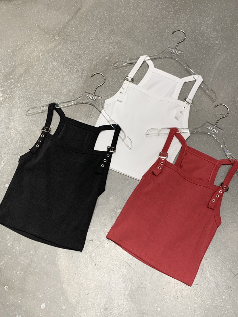 OKIE韓國直郵女士新品26夏季推薦休閑時尚熱賣職業吊帶背心OKIE吊帶/背心