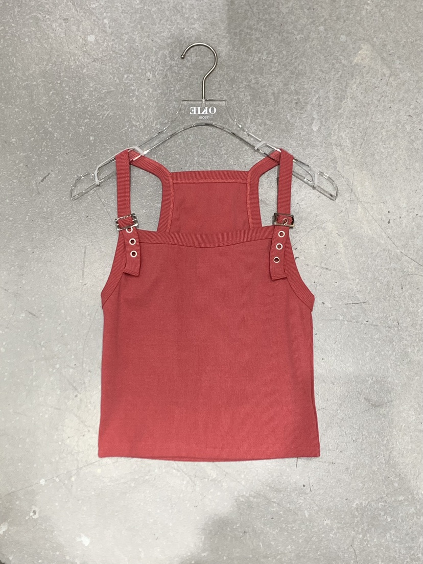 OKIE韓國直郵女士新品26夏季推薦休閑時尚熱賣職業吊帶背心OKIE吊帶/背心圖色2