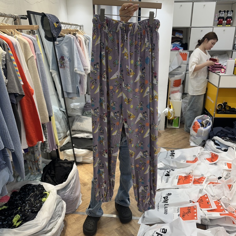 DE LINE韓國東大門直郵女士新品推薦人氣休閑時尚休閑褲DE LINE休閑褲圖色2
