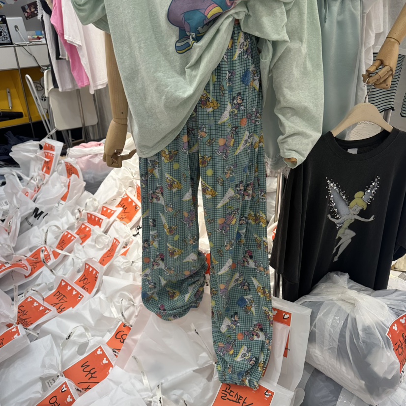 DE LINE韓國東大門直郵女士新品推薦人氣休閑時尚休閑褲DE LINE休閑褲圖色3