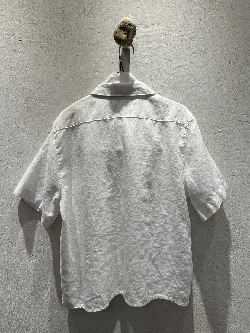 AT NOTE韓國代購女裝新品推薦熱賣26夏季襯衫蕾絲衫水洗亞麻AT NOTE襯衫/蕾絲衫