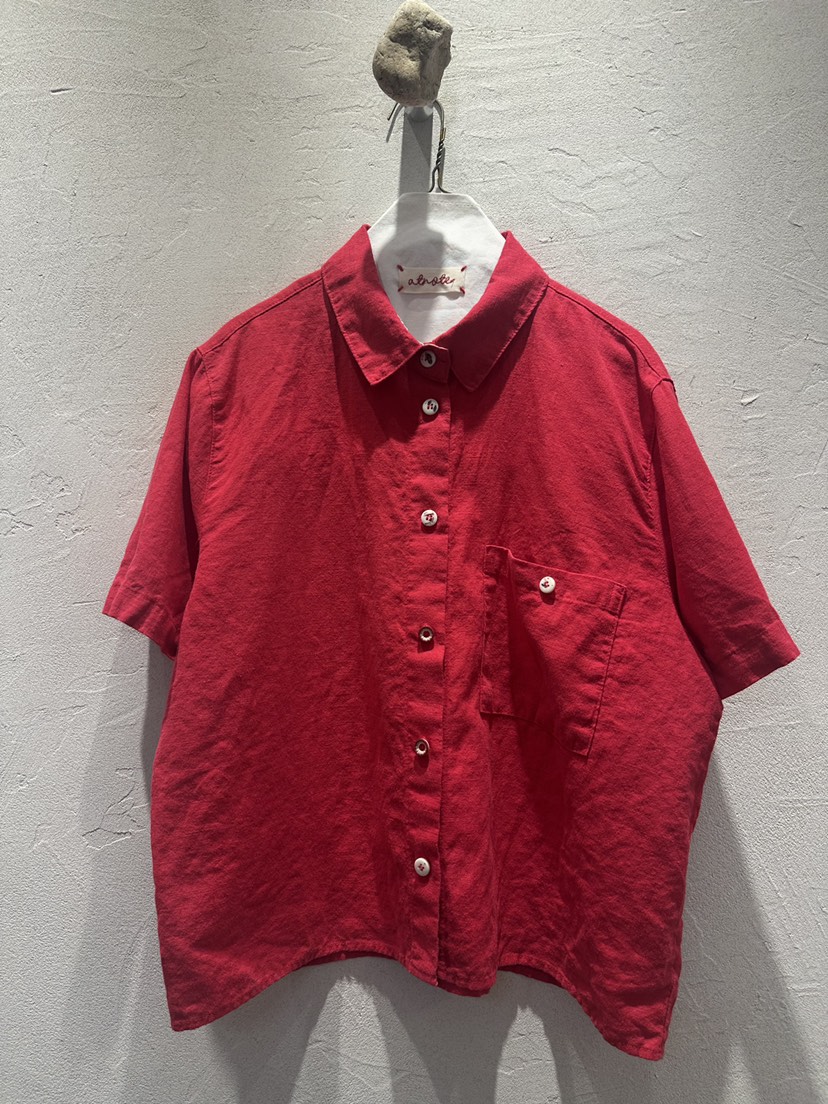 AT NOTE韓國代購女裝新品推薦熱賣26夏季襯衫蕾絲衫水洗亞麻AT NOTE襯衫/蕾絲衫圖色3