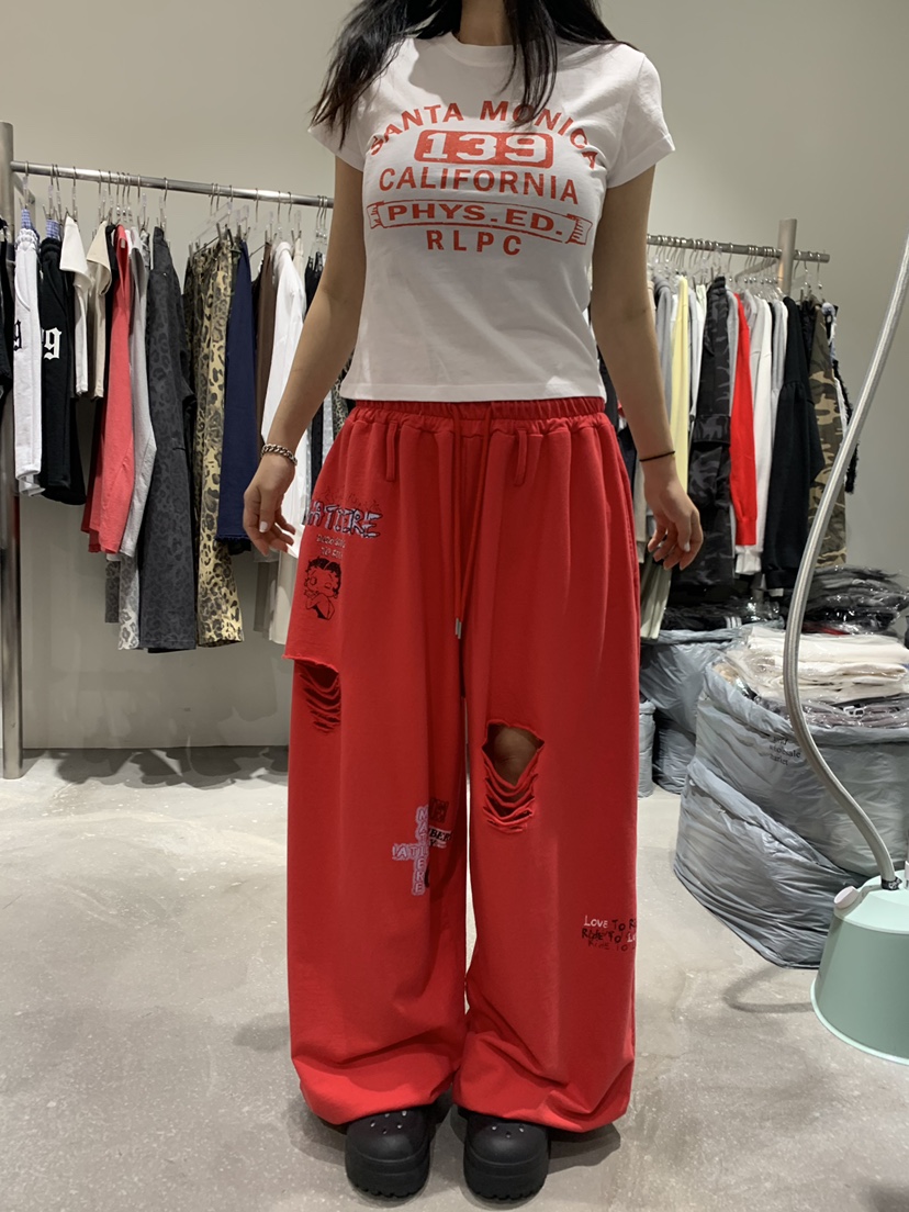 OKIE韓國直郵實拍女士新款推薦熱賣職業時尚休閑人氣休閑褲OKIE休閑褲