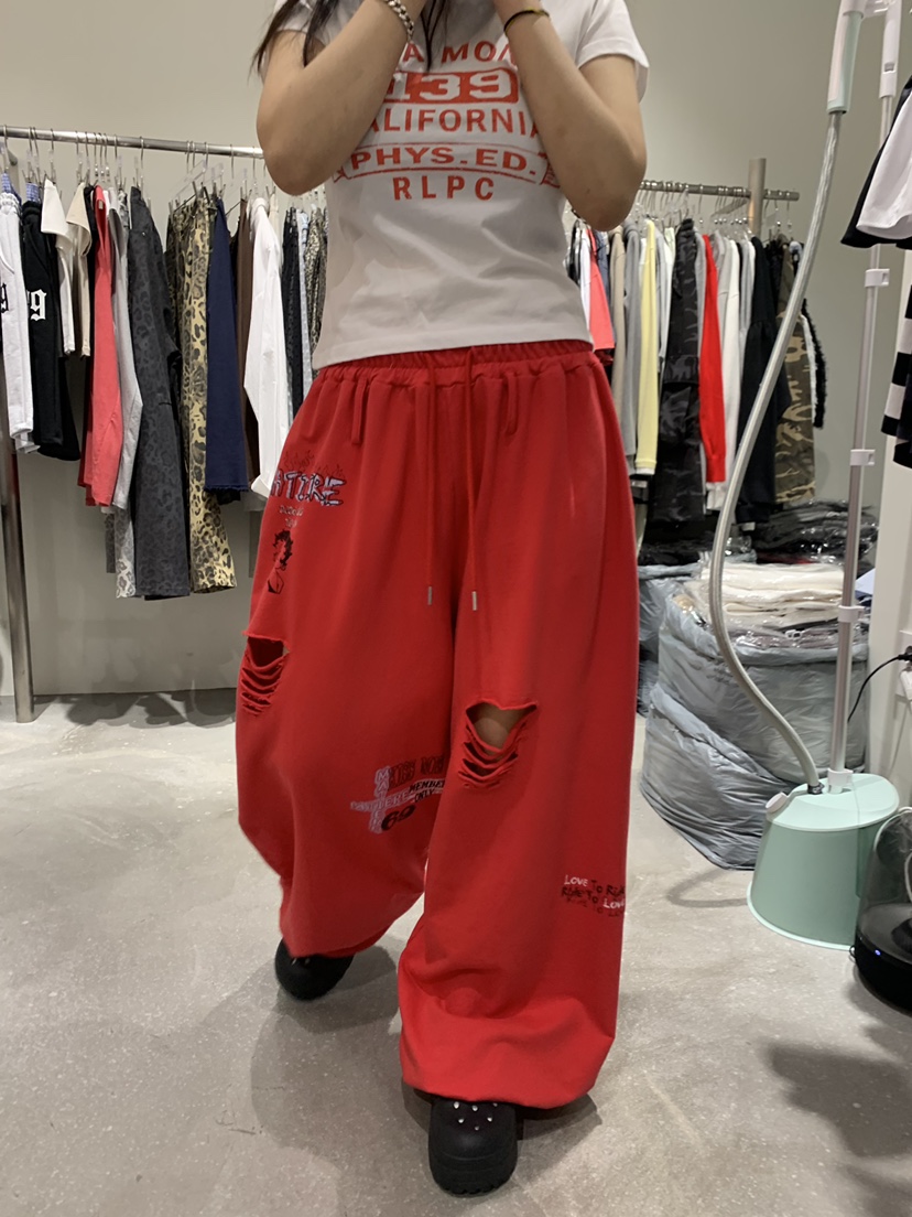 OKIE韓國直郵實拍女士新款推薦熱賣職業時尚休閑人氣休閑褲OKIE休閑褲
