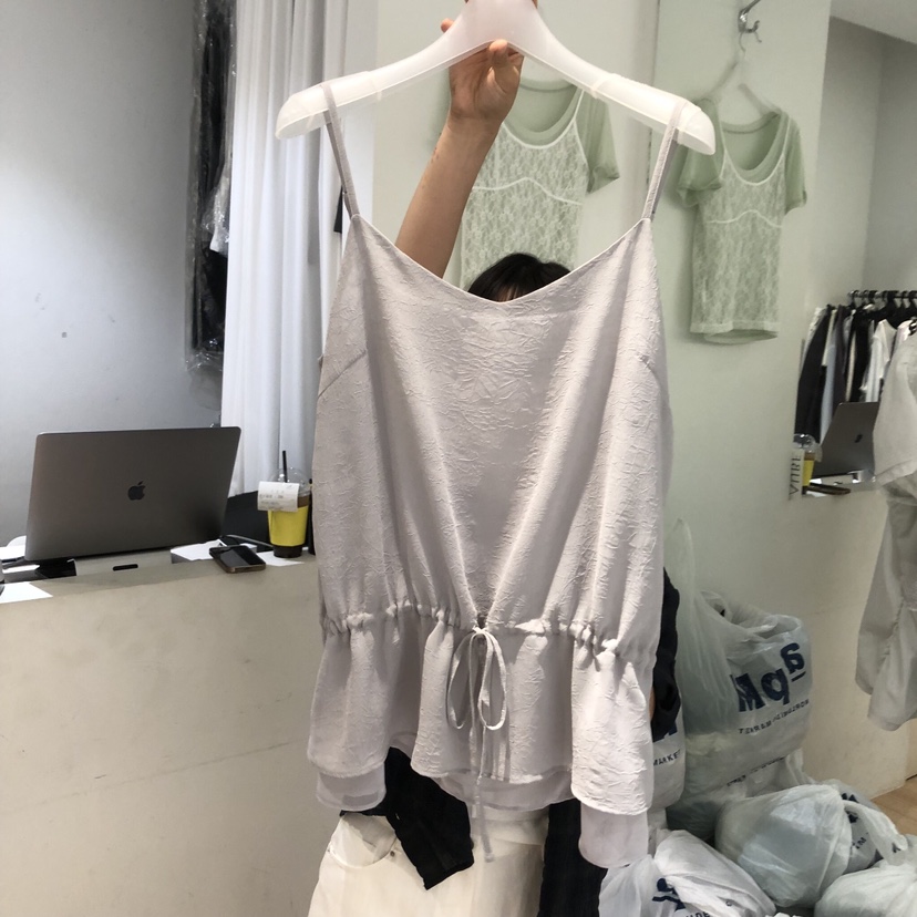 AUBE韓國代購女士新品熱賣推薦休閑26春夏26夏季吊帶背心AUBE吊帶/背心圖色2