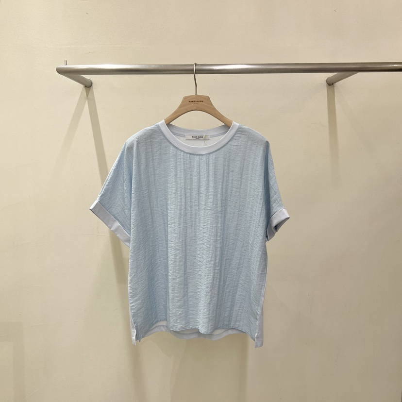 MARIE MARIE韓國東大門代購女裝新品熱賣休閑26夏季推薦T恤MARIE MARIET恤圖色2