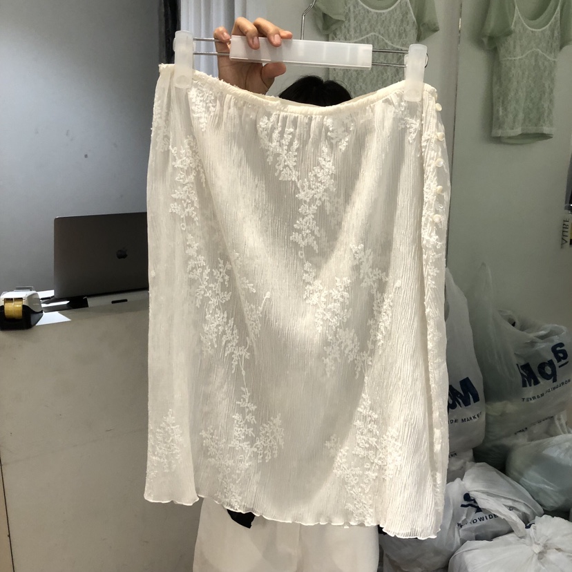 AUBE韓國代購女裝新款人氣時尚26春夏26夏季半身裙中短裙AUBE半身裙/中短裙圖色1