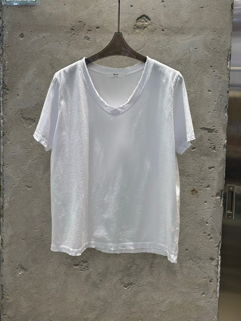THE SIL韓國直郵女士新品休閑熱賣時尚職業人氣26夏季T恤THE SIL/1 2ILLYT恤圖色1