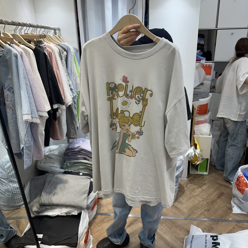 DE LINE韓國東大門代購女裝新品人氣職業時尚26春夏推薦T恤DE LINET恤圖色2
