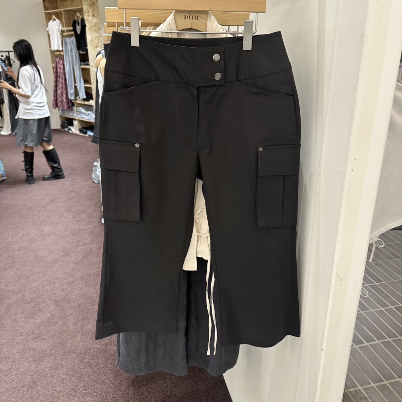 PITA/THEVERLIN韓國東大門代購女裝新品人氣推薦26夏季休閑褲PITA/THEVERLIN休閑褲圖色2