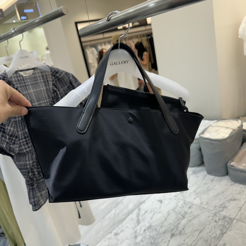 GALLERY-P韓國代購女裝新品人氣推薦職業手提包含小包尼龍GALLERY-P手提包圖色1
