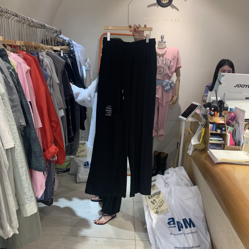 BLACKFRIDAY韓國直郵女士新品熱賣時尚26春夏休閑26夏季休閑褲BLACK FRIDAY休閑褲圖色3