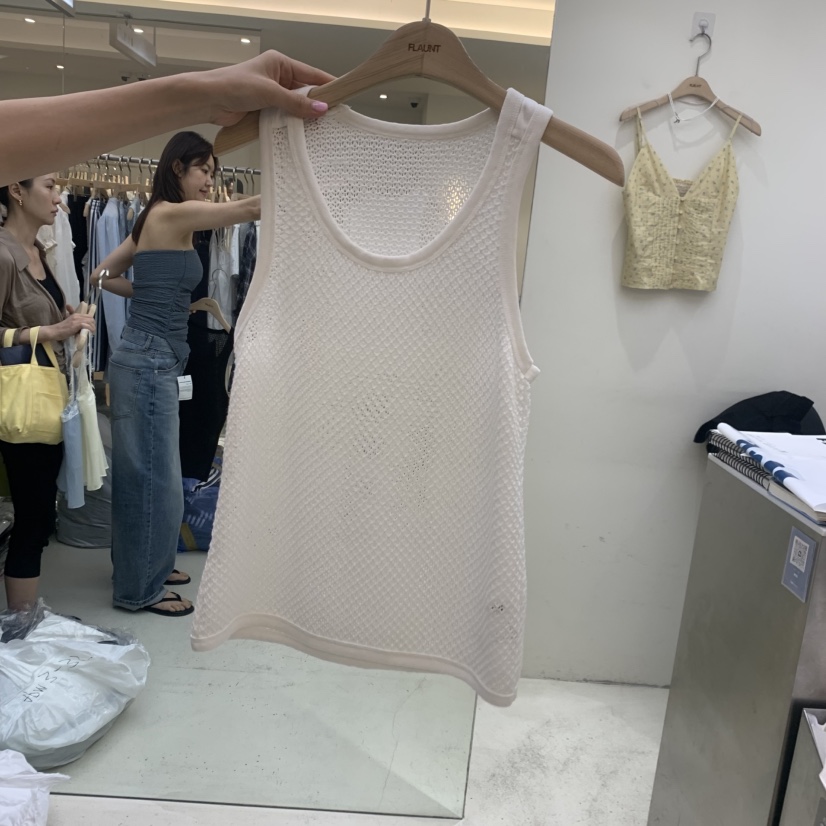 FLAUNT東大門實拍韓國女裝新款休閑職業時尚吊帶背心無袖FLAUNT吊帶/背心圖色2