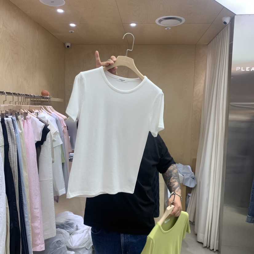 PLEASURE韓國東大門直郵女裝新品時尚推薦人氣26春夏職業T恤PLEASURET恤圖色4