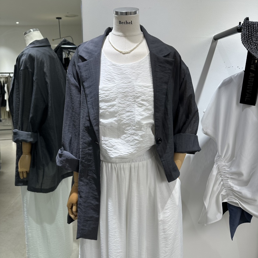 BETHEL韓國東大門直郵女裝新品時尚熱賣職業人氣26夏季夾克BETHEL夾克圖色3