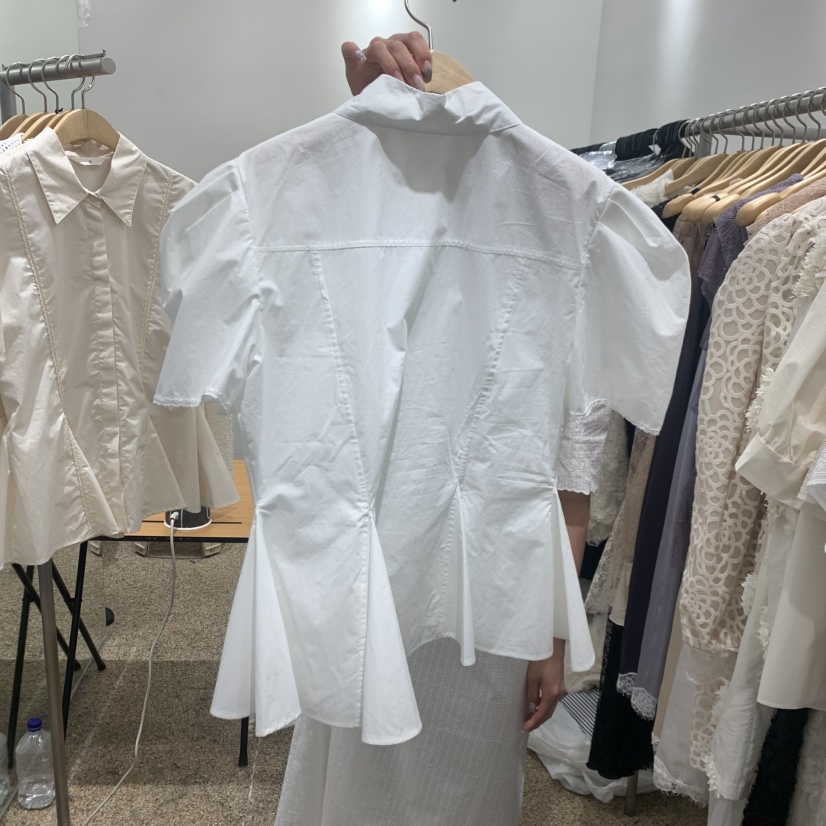 A東大門實拍韓國女士新款休閑26春夏26夏季推薦襯衫蕾絲衫A STORE襯衫/蕾絲衫