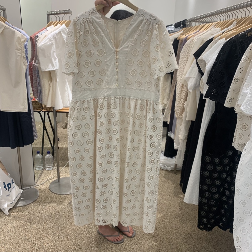 A韓國直郵女裝新款26夏季推薦人氣時尚職業熱賣休閑連衣裙A STORE連衣裙圖色1