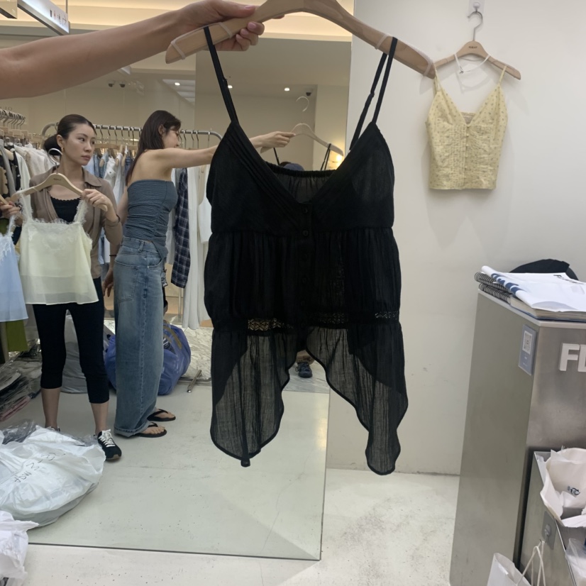 FLAUNT韓國東大門代購女裝新款職業26春夏熱賣人氣吊帶背心FLAUNT吊帶/背心圖色2