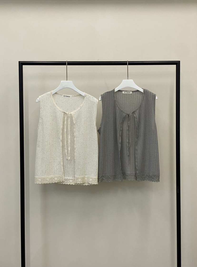 MUCH MORE/JACKPOT東大門實拍韓國女裝新品休閑吊帶背心SMUCH MORE/JACKPOT吊帶/背心