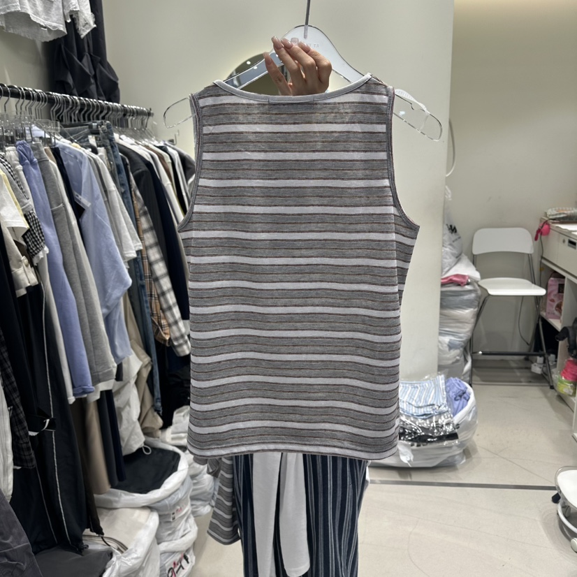 AT THE END韓國代購女裝新品職業26夏季休閑時尚套裝披肩SAT THE END套裝