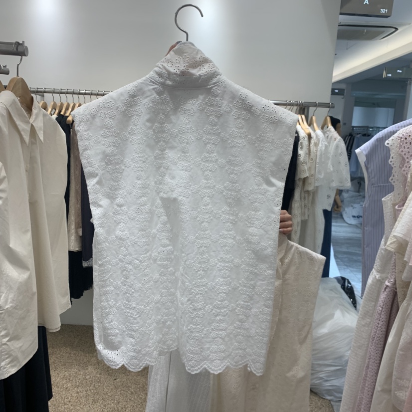 A韓國東大門代購女士新品推薦職業熱賣人氣襯衫蕾絲衫絲帶A STORE襯衫/蕾絲衫