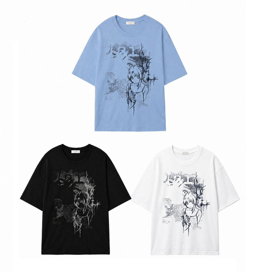 GRASS/DSCOMPANY韓國東大門代購女裝新品26夏季T恤男女同款GRASS/DSCOMPANYT恤