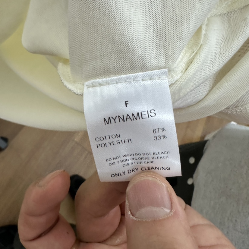 MYNAMEIS/AIME HOPE MAKE韓國東大門代購女裝新品26夏季T恤MYNAMEIS/AIME HOPE MAKET恤