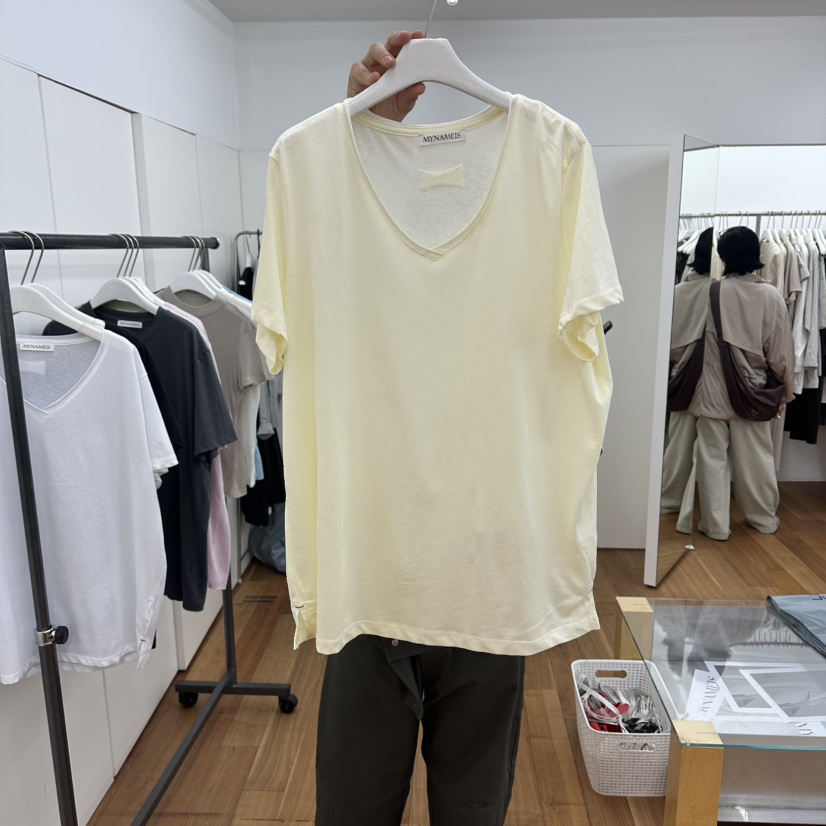 MYNAMEIS/AIME HOPE MAKE韓國東大門代購女裝新品26夏季T恤MYNAMEIS/AIME HOPE MAKET恤圖色2