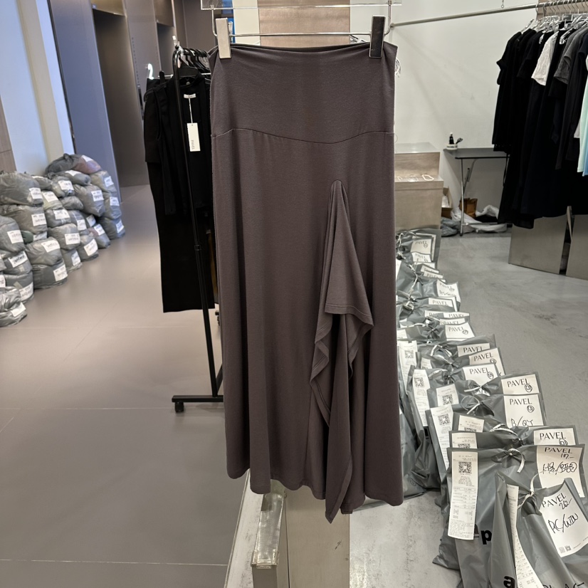 PAVEL韓國直郵女士新品26春夏熱賣人氣休閑職業推薦時尚長裙PAVEL長裙圖色2
