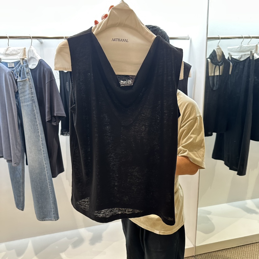 ARTISANAL韓國直郵女裝新款職業人氣26春夏熱賣26夏季吊帶背心ARTISANAL吊帶/背心圖色2