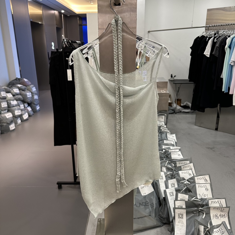 PAVEL韓國直郵女裝新款推薦26春夏時尚熱賣吊帶背心不含腰繩PAVEL吊帶/背心圖色3
