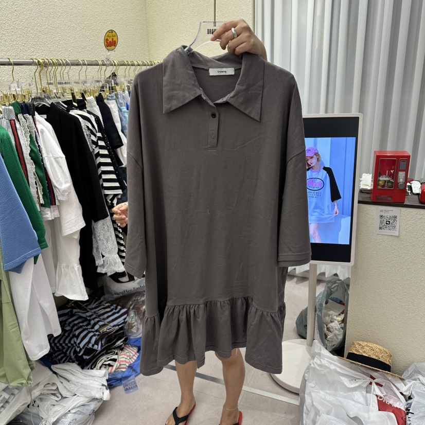 DRAWING韓國東大門代購女裝新款熱賣26春夏推薦26夏季T恤DRAWINGT恤圖色2