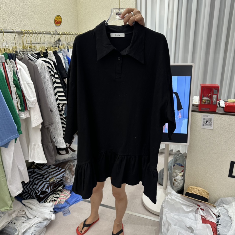 DRAWING韓國東大門代購女裝新款熱賣26春夏推薦26夏季T恤DRAWINGT恤圖色3