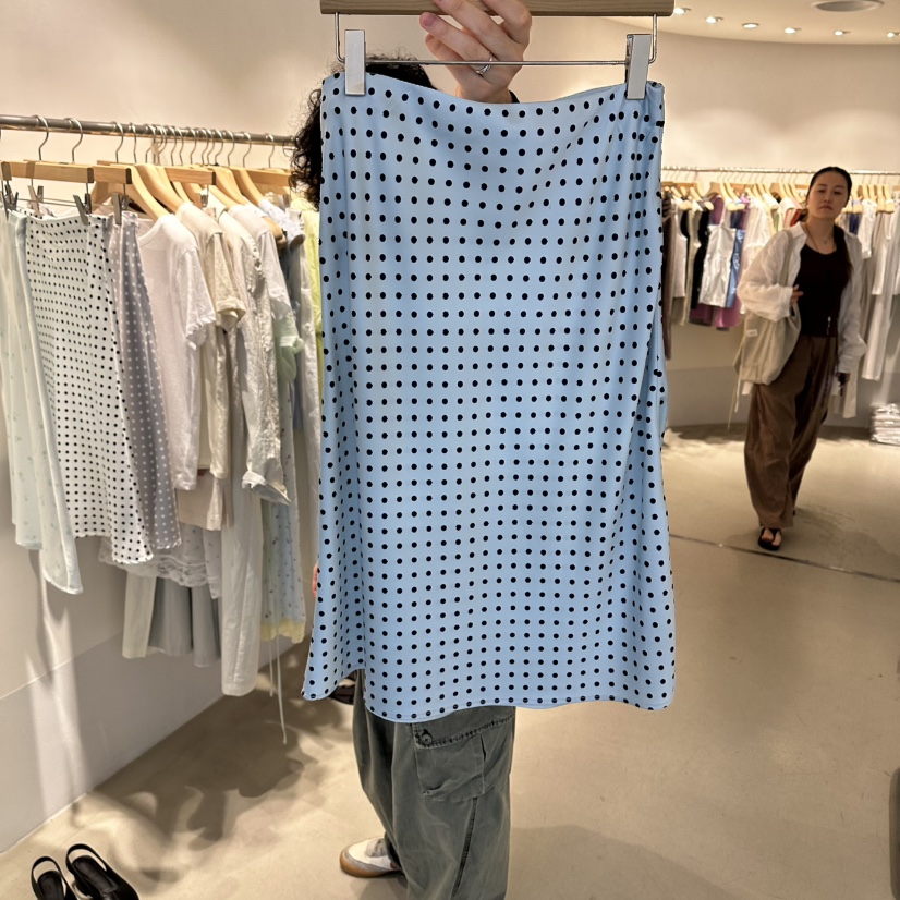 ROOM K-P韓國直郵女裝新款時尚26夏季休閑半身裙中短裙Sroomk半身裙/中短裙