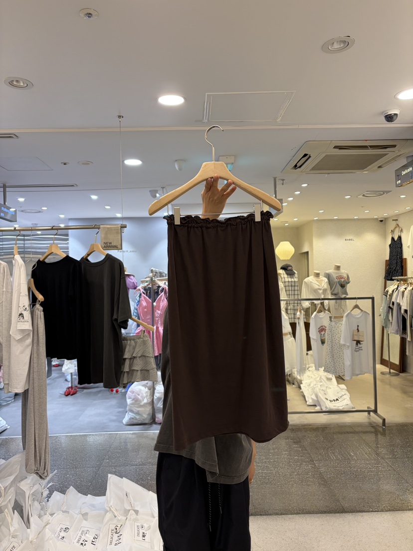 DELICATE韓國直郵女士新款26春夏推薦人氣職業半身裙中短裙SDELICATE半身裙/中短裙