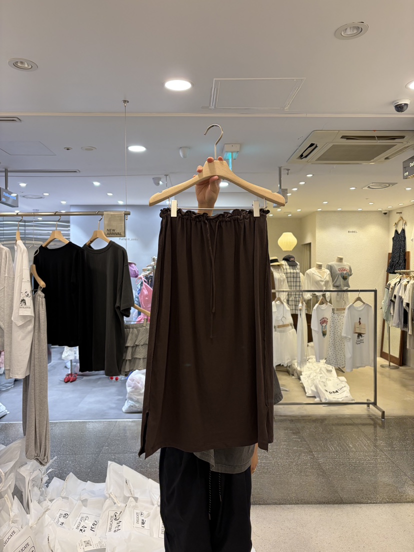 DELICATE韓國直郵女士新款26春夏推薦人氣職業半身裙中短裙SDELICATE半身裙/中短裙圖色1