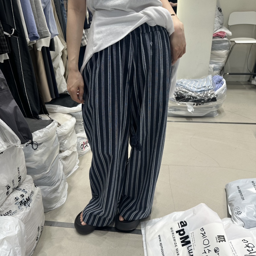 AT THE END韓國代購女裝新品人氣26春夏時尚職業休閑褲SAT THE END休閑褲圖色2