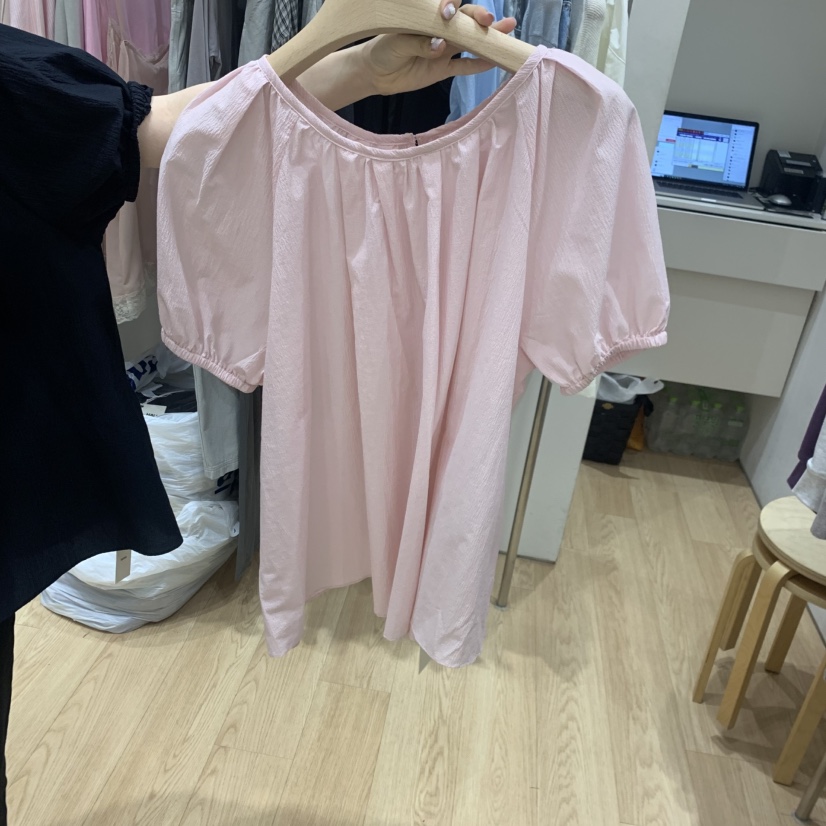 HAUS-A韓國直郵女士新品休閑時尚人氣熱賣26春夏襯衫蕾絲衫HAUSWOMEN襯衫/蕾絲衫