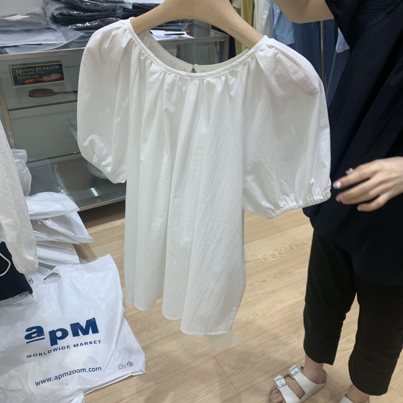 HAUS-A韓國直郵女士新品休閑時尚人氣熱賣26春夏襯衫蕾絲衫HAUSWOMEN襯衫/蕾絲衫圖色1