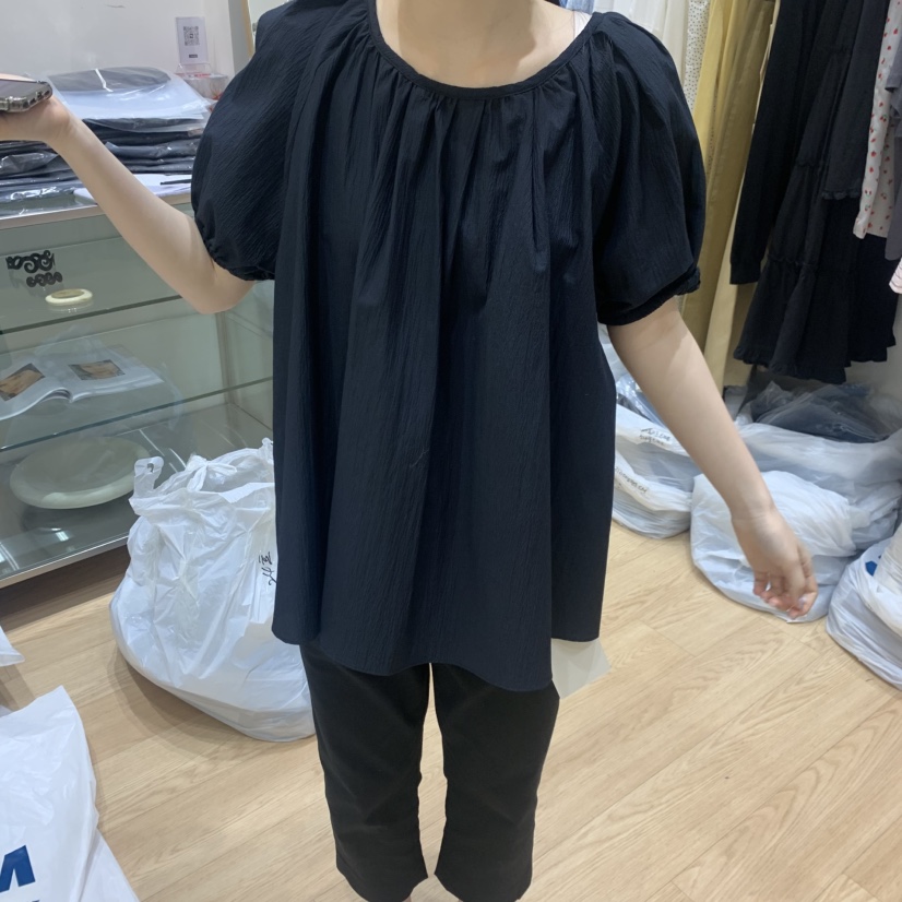 HAUS-A韓國直郵女士新品休閑時尚人氣熱賣26春夏襯衫蕾絲衫HAUSWOMEN襯衫/蕾絲衫圖色2