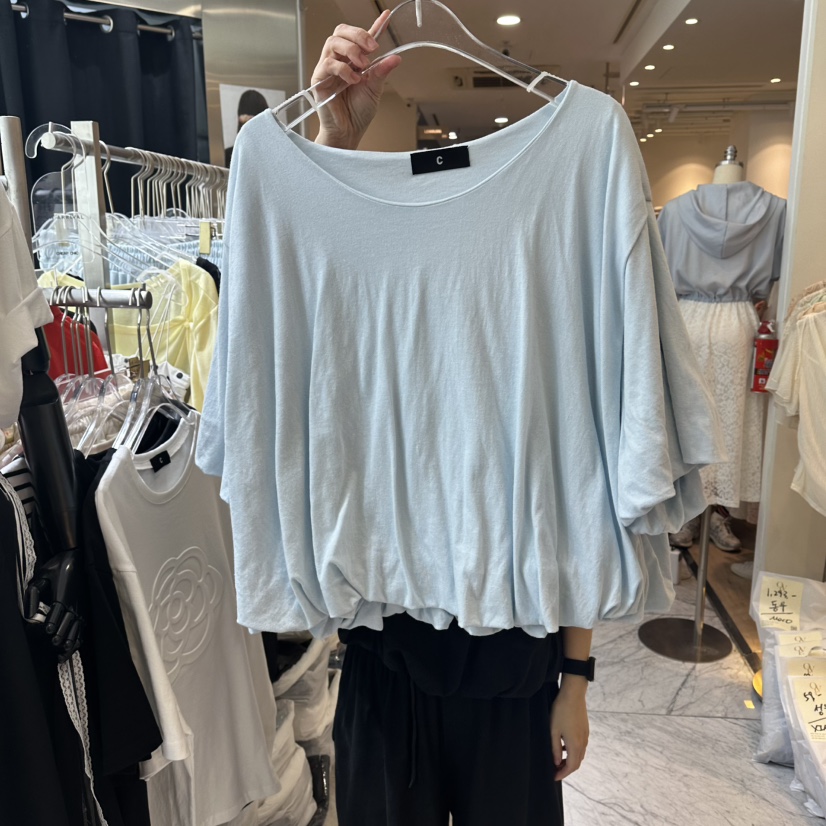 CHEAP-CHIC韓國直郵女士新款休閑時尚人氣26春夏熱賣T恤CHEAP-CHIC/CHARLES THE SECONDT恤圖色1